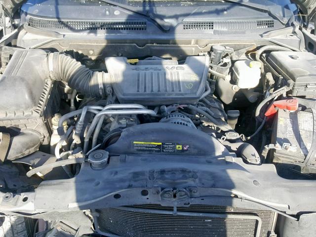 1D7HE48N48S506142 - 2008 DODGE DAKOTA QUA GRAY photo 7