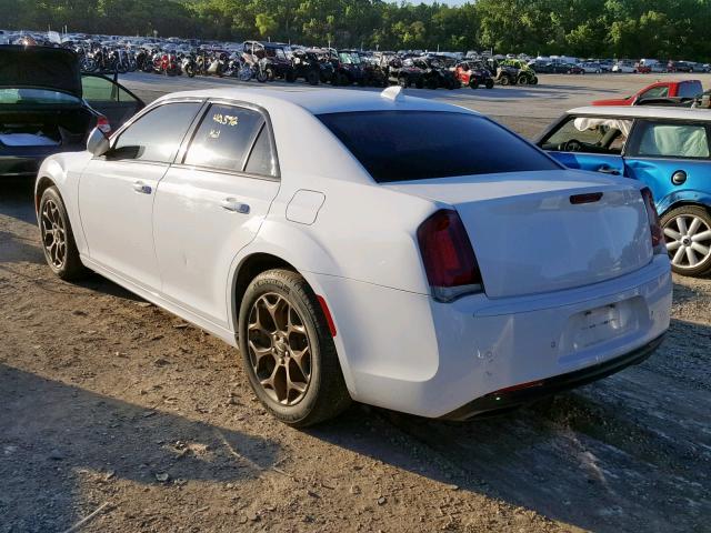 2C3CCAGG7GH296285 - 2016 CHRYSLER 300 S WHITE photo 3