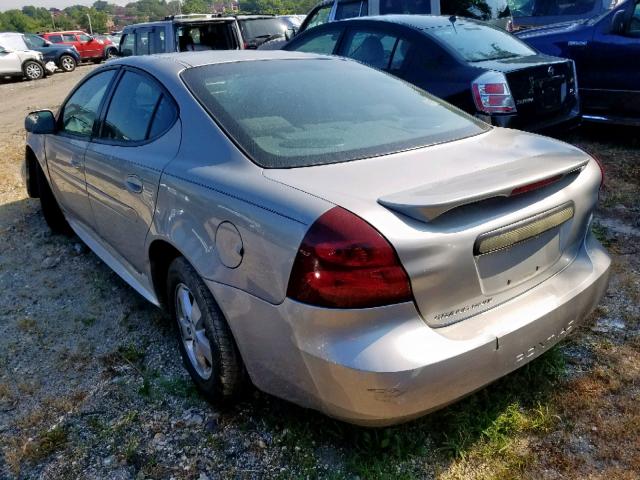2G2WP552681126025 - 2008 PONTIAC GRAND PRIX SILVER photo 3