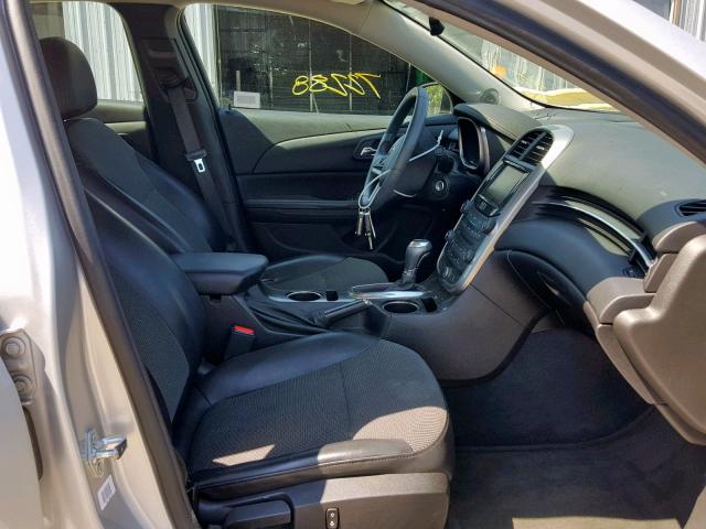 1G11C5SL9FF246298 - 2015 CHEVROLET MALIBU 1LT 银色 照片 5