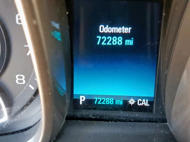 1G11C5SL9FF246298 - 2015 CHEVROLET MALIBU 1LT 银色 照片 8