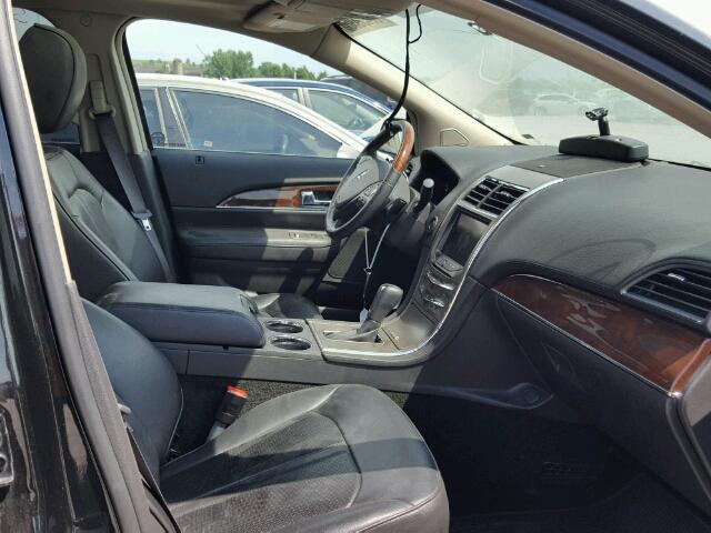 2LMDJ8JK6EBL18871 - 2014 LINCOLN MKX GRAY photo 5