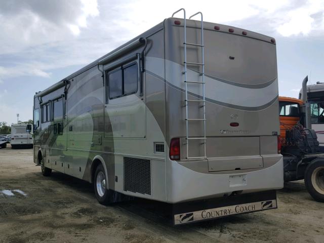 4U7K6EK1141103829 - 2004 COUNTRY COACH MOTORHOME INSPIRE TWO TONE photo 3