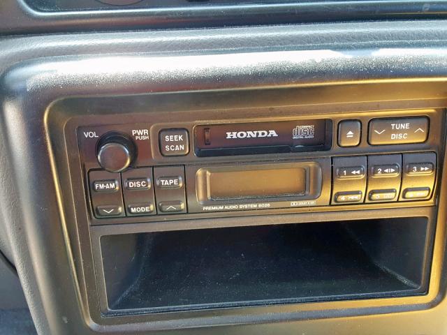 4S6CM58W2X4426107 - 1999 HONDA PASSPORT E ვერცხლისფერი ფოტო 9