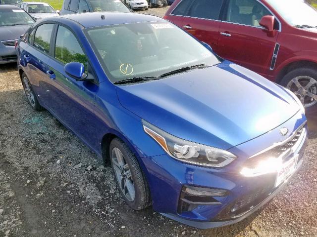 3KPF34AD6KE016692 - 2019 KIA FORTE GT L BLUE photo 1