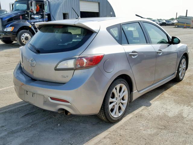 JM1BL1K56B1472084 - 2011 MAZDA 3 S SILVER photo 4