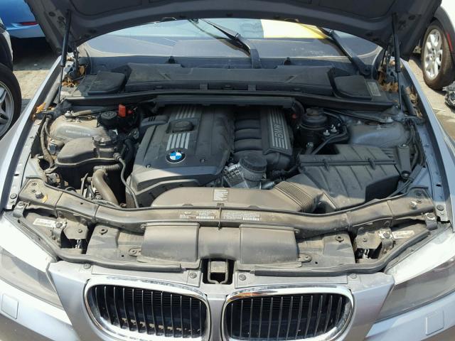 WBAPK5C54BF126811 - 2011 BMW 328 XI SUL GRAY photo 7