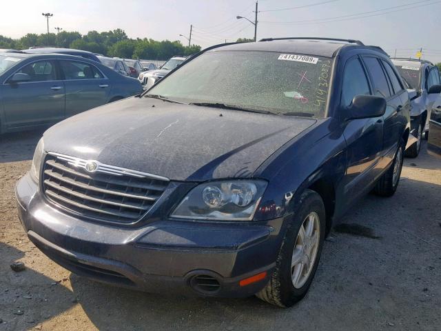 2A4GM48476R707333 - 2006 CHRYSLER PACIFICA BLUE photo 2