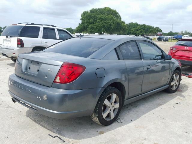 1G8AW15BX7Z120701 - 2007 SATURN ION LEVEL GRAY photo 4