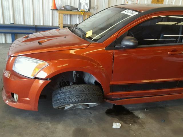 1B3HB68F68D684194 - 2008 DODGE CALIBER SR TAN photo 9