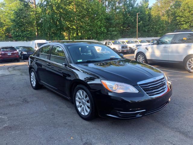 1C3CCBBG8DN608128 - 2013 CHRYSLER 200 TOURIN BLACK photo 2