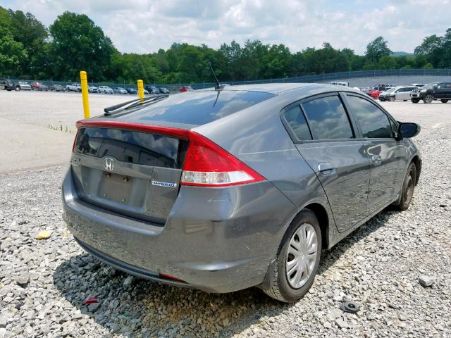 JHMZE2H33BS003080 - 2011 HONDA INSIGHT GRAY photo 4