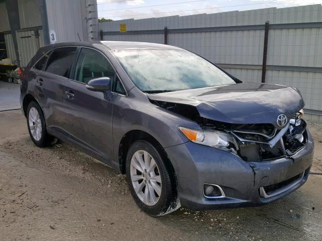 4T3ZA3BB4DU077671 - 2013 TOYOTA VENZA LE BLUE photo 1