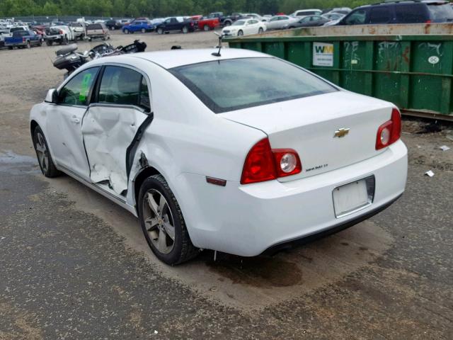 1G1ZC5E19BF204480 - 2011 CHEVROLET MALIBU 1LT 白色 照片 3