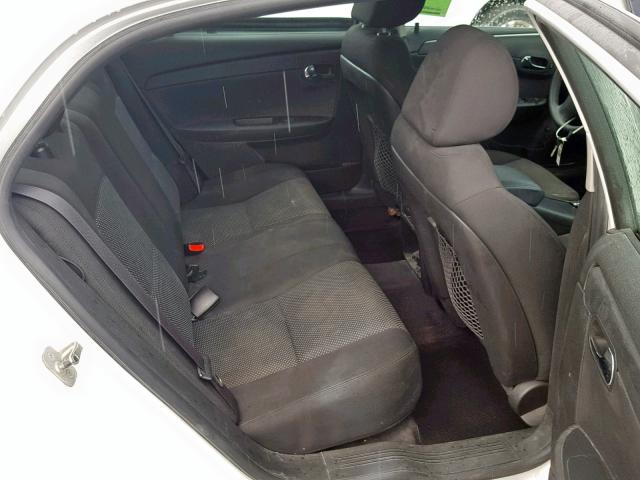 1G1ZC5E19BF204480 - 2011 CHEVROLET MALIBU 1LT 白色 照片 6