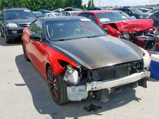 JNKCV64E98M101483 - 2008 INFINITI G37 BASE RED photo 1