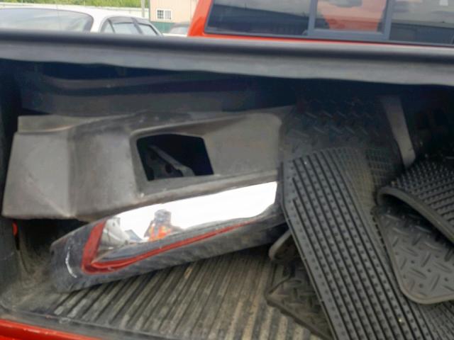 1GCHTDFE7C8134353 - 2012 CHEVROLET COLORADO L ORANGE photo 9