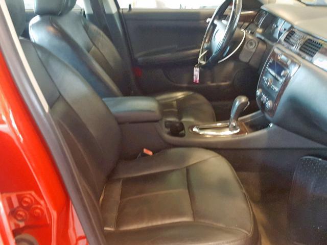 2G1WC5E3XD1236093 - 2013 CHEVROLET IMPALA LTZ RED photo 5