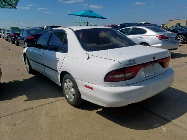 4A3AJ46GXTE318421 - 1996 MITSUBISHI GALANT S WHITE photo 3