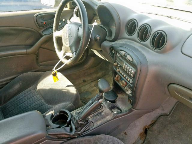 1G2NF12E51M628668 - 2001 PONTIAC GRAND AM S RED photo 9