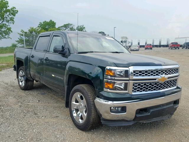 3GCUKREC5FG425057 - 2015 CHEVROLET SILVERADO GREEN photo 1