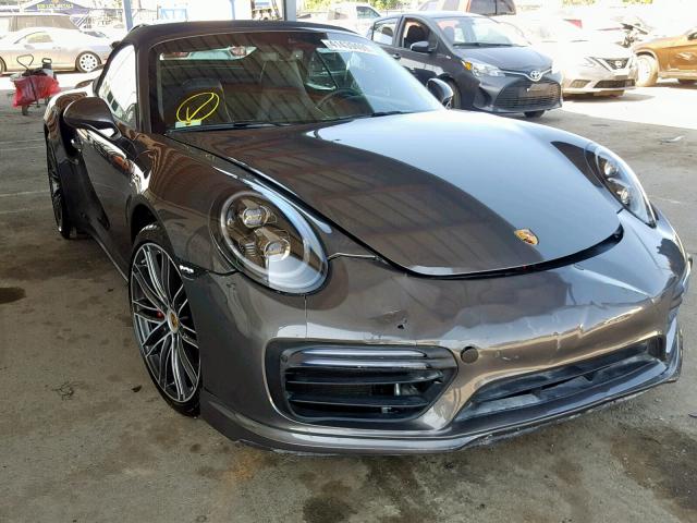 WP0CD2A93KS144286 - 2019 PORSCHE 911 TURBO GRAY photo 1