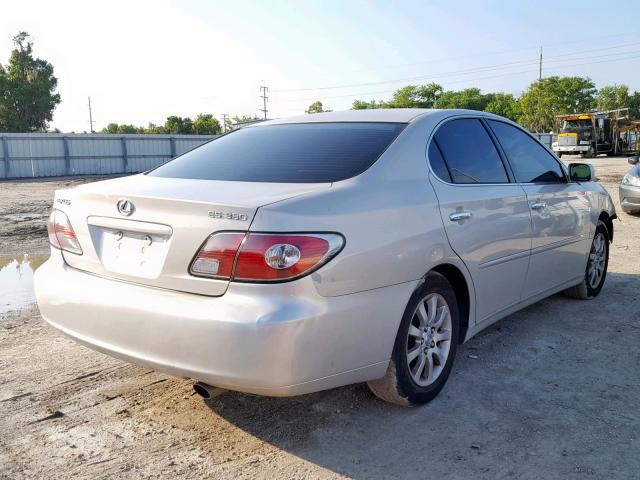 JTHBF30G730111458 - 2003 LEXUS ES 300 GRAY photo 4