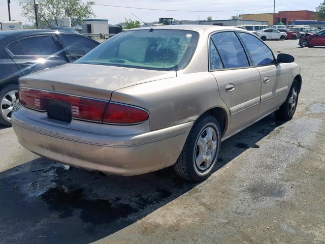 2G4WS52J511109904 - 2001 BUICK CENTURY CU TAN photo 4