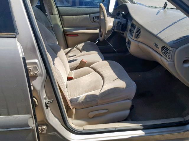 2G4WS52J511109904 - 2001 BUICK CENTURY CU TAN photo 5