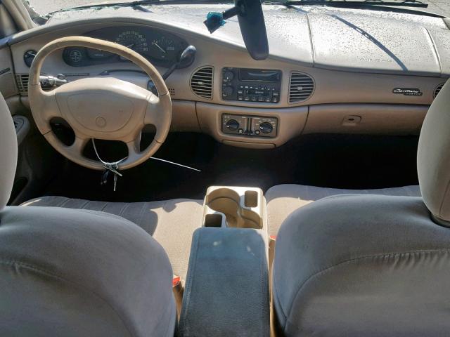 2G4WS52J511109904 - 2001 BUICK CENTURY CU TAN photo 9