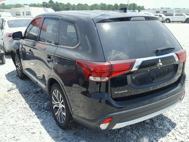 JA4AD2A36HZ039562 - 2017 MITSUBISHI OUTLANDER GRAY photo 3