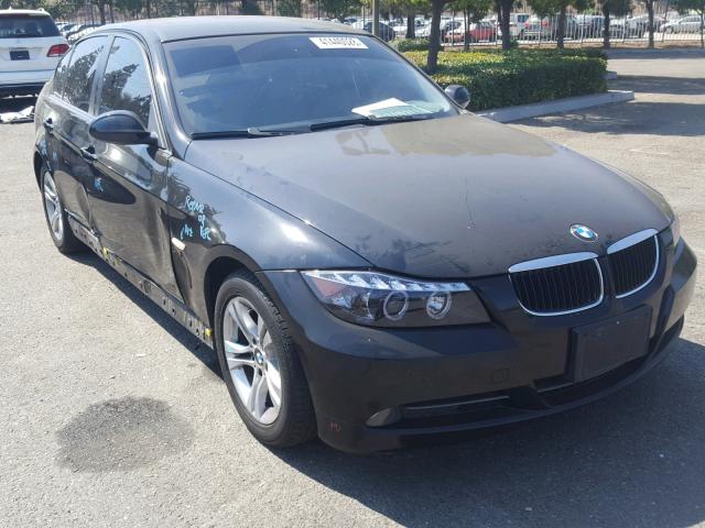 WBAVC53548FZ88830 - 2008 BMW 328 I SULE BLACK photo 1