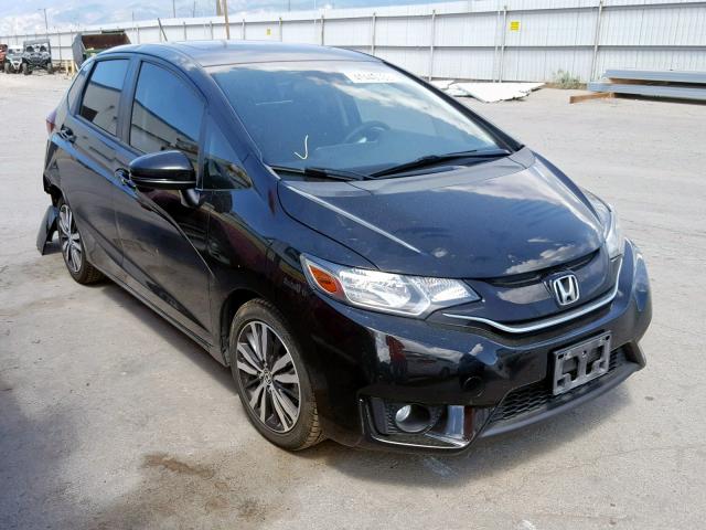 3HGGK5H85FM774820 - 2015 HONDA FIT EX BLACK photo 1