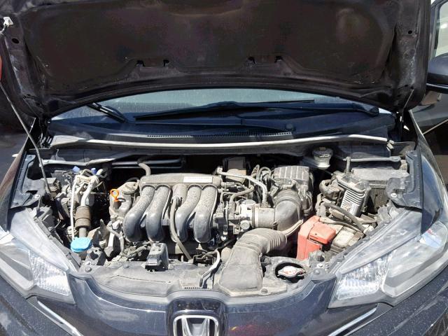 3HGGK5H85FM774820 - 2015 HONDA FIT EX BLACK photo 7