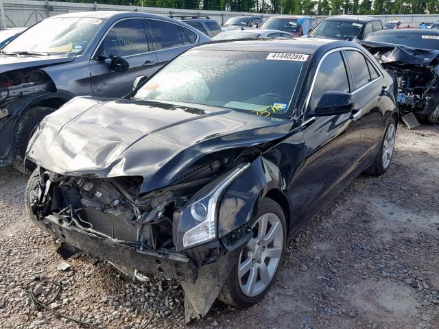 1G6AA5RA9F0127870 - 2015 CADILLAC ATS BLACK photo 2