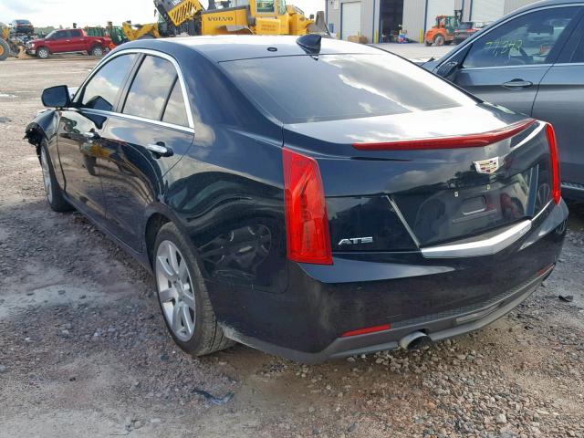 1G6AA5RA9F0127870 - 2015 CADILLAC ATS BLACK photo 3