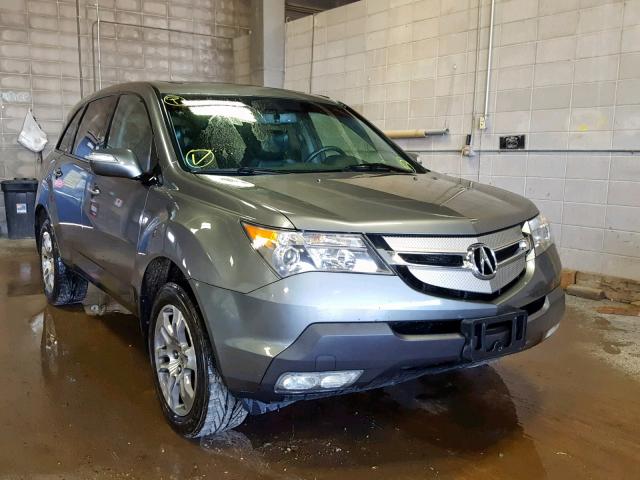 2HNYD28238H517545 - 2008 ACURA MDX GRAY photo 1