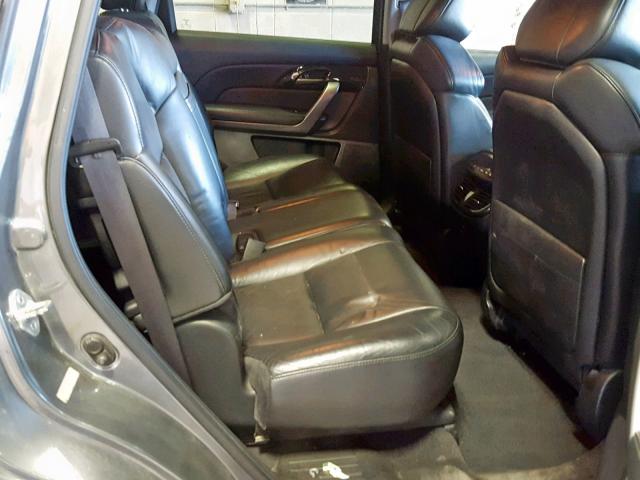 2HNYD28238H517545 - 2008 ACURA MDX GRAY photo 6