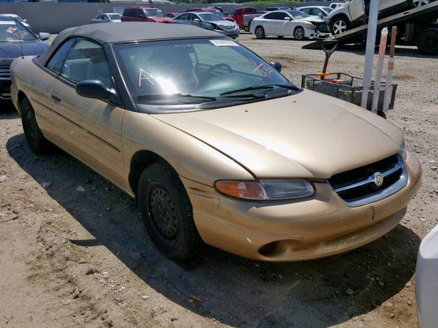 3C3EL45X9TT224633 - 1996 CHRYSLER SEBRING JX GOLD photo 1