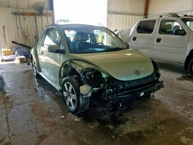 3VWPG31C16M405338 - 2006 VOLKSWAGEN NEW BEETLE GREEN photo 1