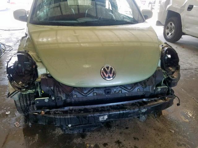 3VWPG31C16M405338 - 2006 VOLKSWAGEN NEW BEETLE GREEN photo 9