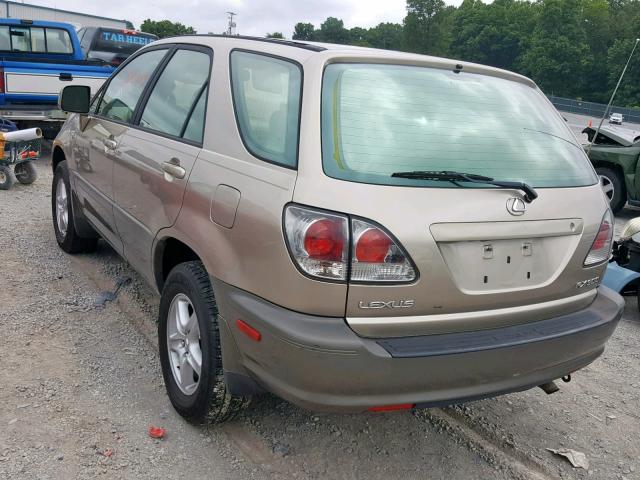 JTJHF10U410207547 - 2001 LEXUS RX 300 GOLD photo 3