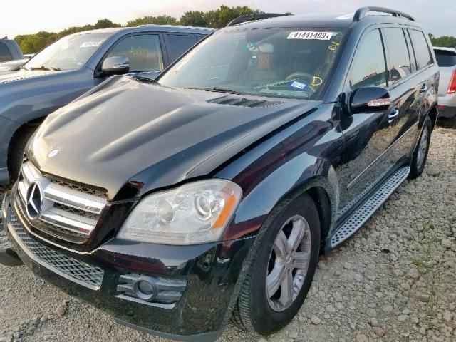 4JGBF71E97A228167 - 2007 MERCEDES-BENZ GL 450 4MA BLACK photo 2