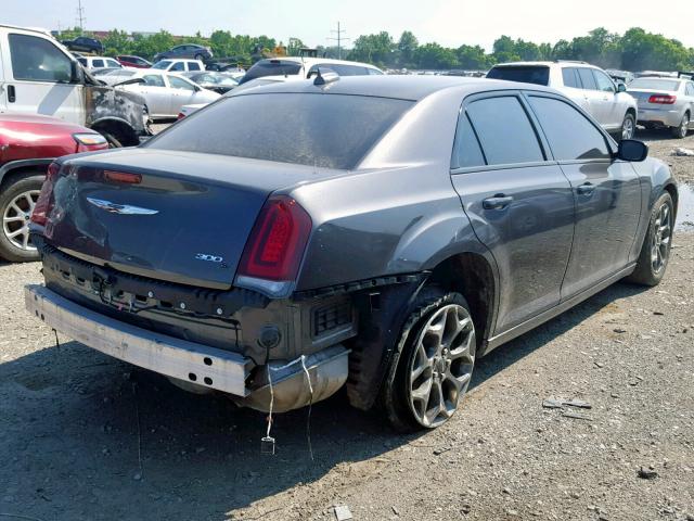 2C3CCAGG7GH182836 - 2016 CHRYSLER 300 S GRAY photo 4