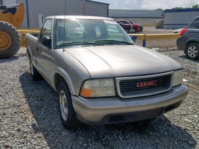 1GTCS1448X8503815 - 1999 GMC SONOMA GRAY photo 1