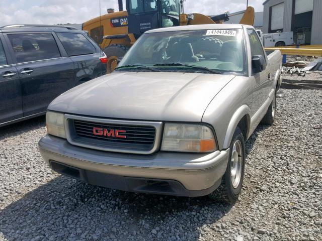 1GTCS1448X8503815 - 1999 GMC SONOMA GRAY photo 2