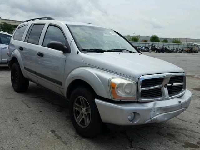 1D4HD48N06F138919 - 2006 DODGE DURANGO SL SILVER photo 1