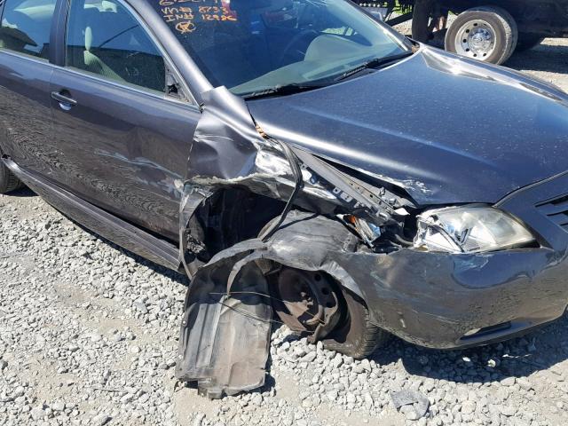 4T1BE46KX7U678733 - 2007 TOYOTA CAMRY NEW GRAY photo 9