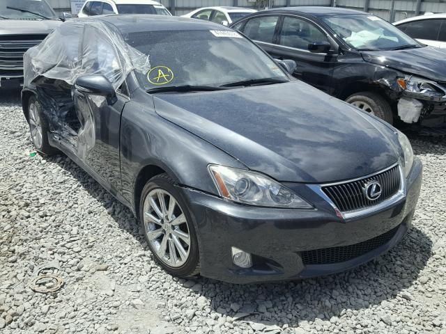 JTHBK262192085910 - 2009 LEXUS IS 250 GRAY photo 1