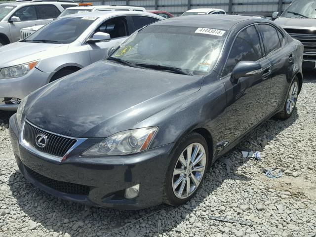 JTHBK262192085910 - 2009 LEXUS IS 250 GRAY photo 2